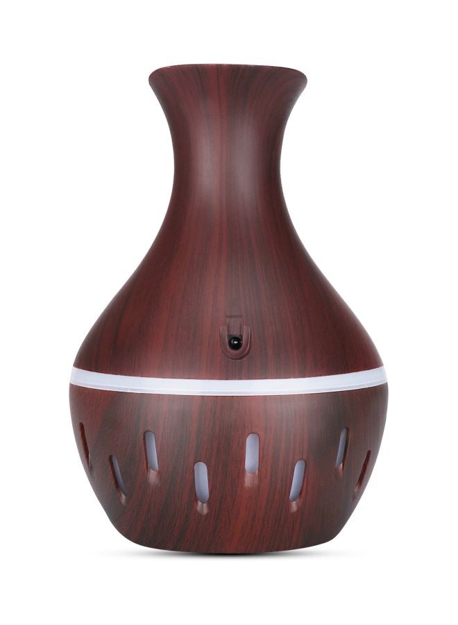 Generic LED Colour Changing Essential Oil Aroma Diffuser Dark Brown 300ml  - Image 2