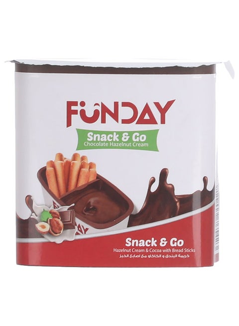Boboo Bread Sticks With Hazelnut Cream And Cocoa 40grams