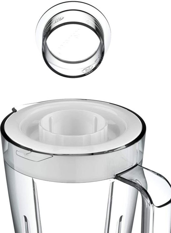 Moulinex - Genuine Blender With Grinder And Grater, 1.75 L 500 W LM242B25 White - Image 1
