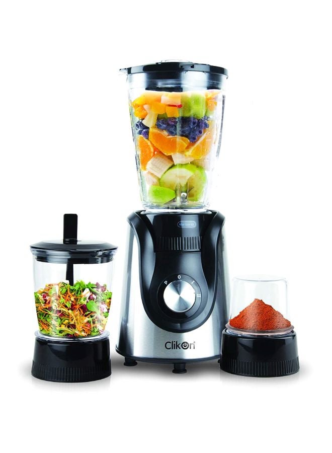 Clikon 3-In-1 Power Blender 1.5 L 600 W CK2154 Grey/Black - Image 4