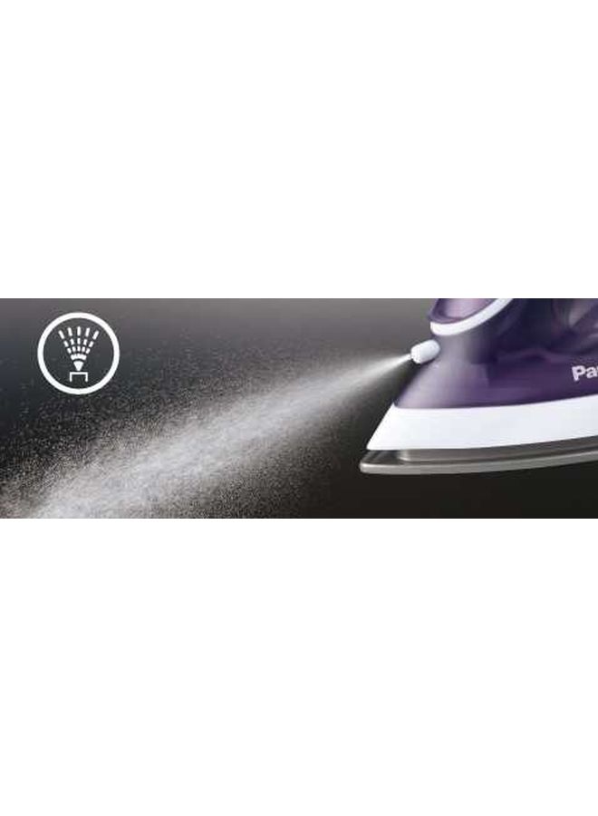 باناسونيك جهاز كي بالبخار خفيف وسهل الاستخدام بقدرة 1800 وات 210 ml 1800 W NI-M300T أرجواني / أبيض/ رمادي  - Image 4