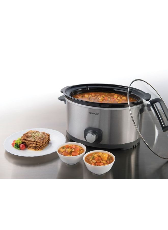 Electric Slow Cooker 350W 6.5 L 350.0 W SCM650SS Silver/Black
