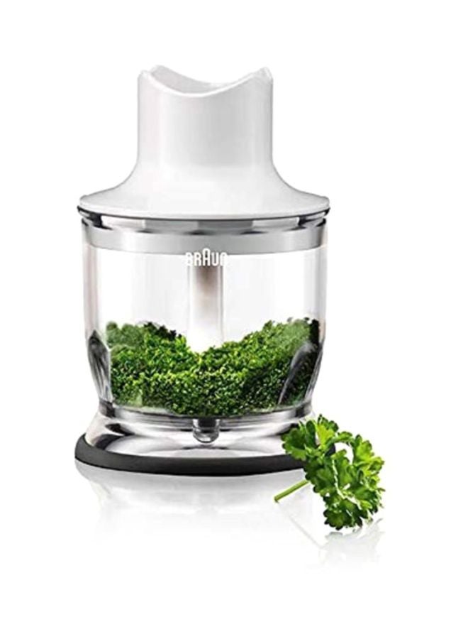 4-Piece Multiquick 5 Hand Blender MQ 525 White/Clear/Grey
