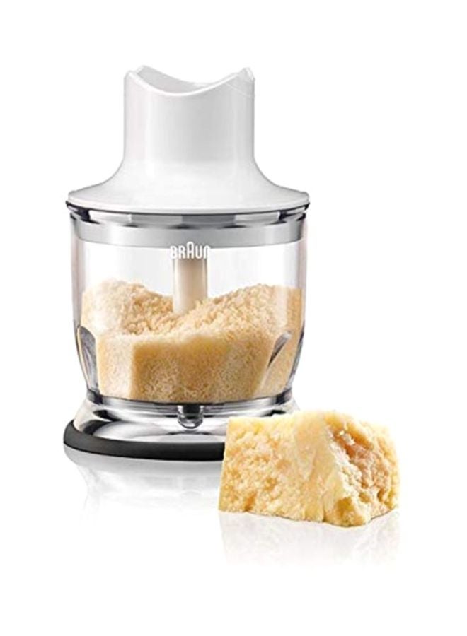 4-Piece Multiquick 5 Hand Blender MQ 525 White/Clear/Grey