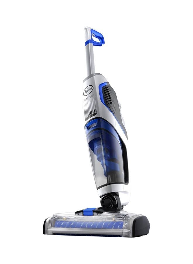 HOOVER - Onepwr Floormate JET Cordless Hard Floor Vacuum Cleaner Machine, Up To 30 Min Runtime, 3 Stage Filtration 3 In 1 Multi-Surface, Wash, Vac & Dry 0.65 L 1200 W CLHF-GLME Blue/Grey/Black - Image 1