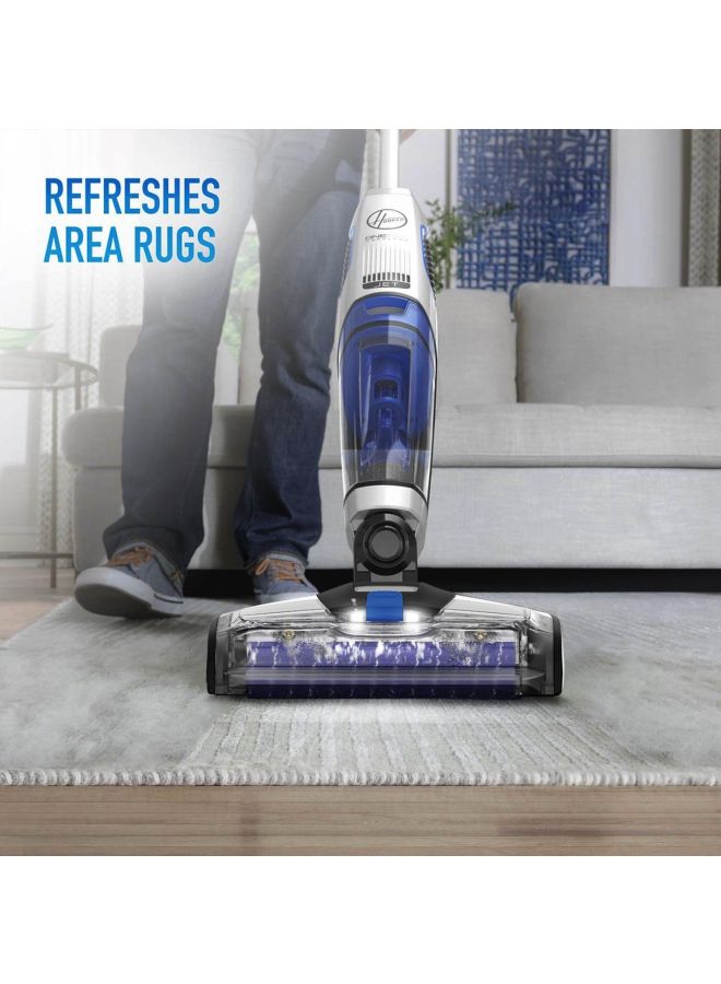 HOOVER - Onepwr Floormate JET Cordless Hard Floor Vacuum Cleaner Machine, Up To 30 Min Runtime, 3 Stage Filtration 3 In 1 Multi-Surface, Wash, Vac & Dry 0.65 L 1200 W CLHF-GLME Blue/Grey/Black - Image 1