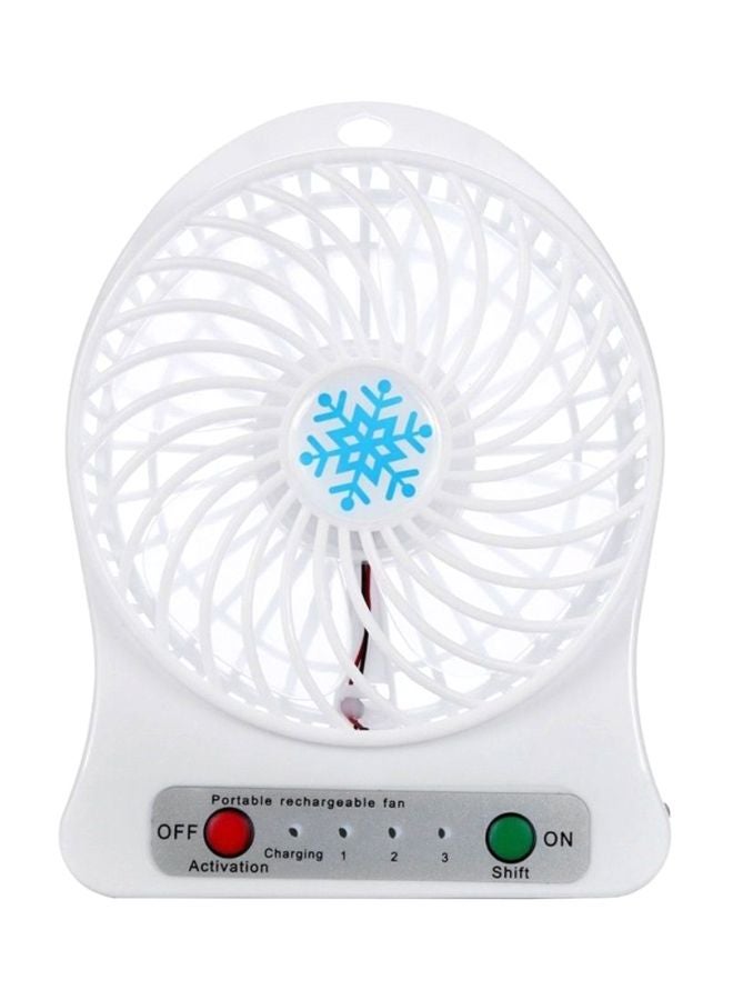 oem Rechargeable USB Cooling Fan 88.34413604.17 White  - Image 1
