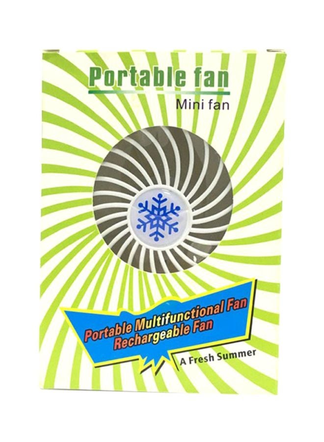 oem Rechargeable USB Cooling Fan 88.34413604.17 White  - Image 3