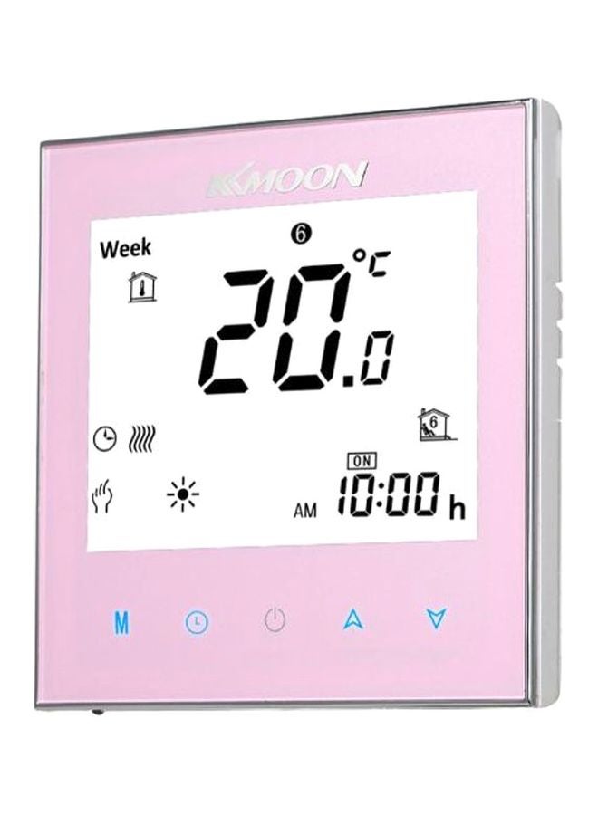 KKmoon Digital Touch Screen Heating Thermostat Pink/Black - Image 2