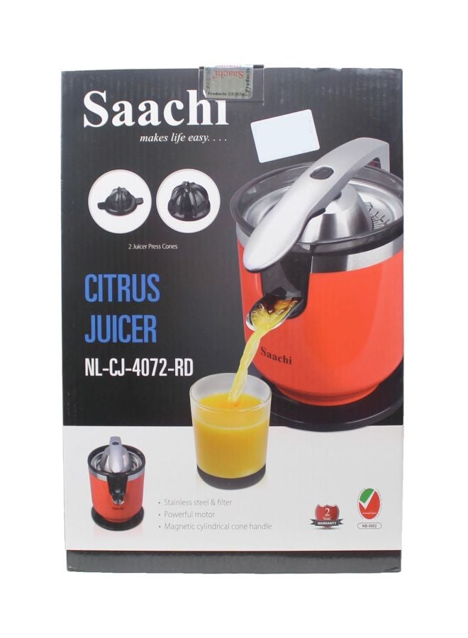 Citrus Juicer With Stainless Steel Filter 200 W NL-CJ-4072-RD Red - v1602689067/N33615179A_5