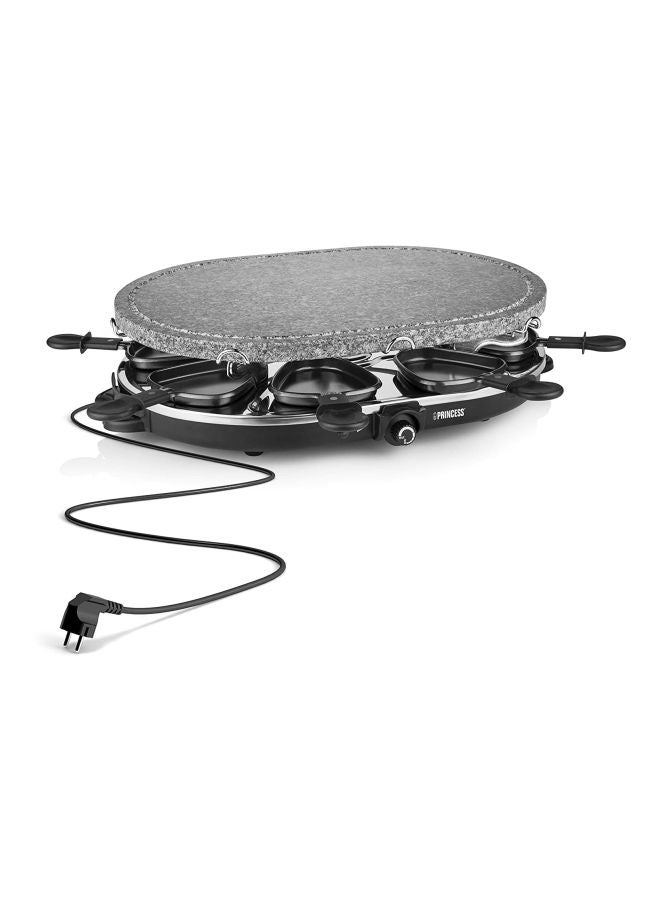 Princess - Stone And Raclette Grill Set 1200.0 W PRN.162720 Black - Image 1