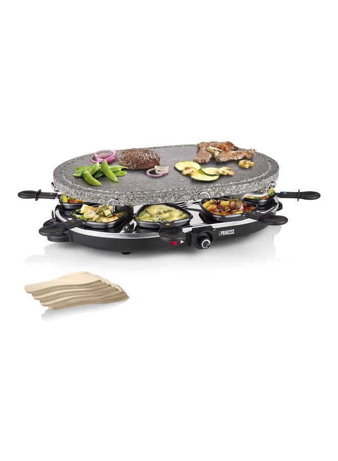Princess - Stone And Raclette Grill Set 1200.0 W PRN.162720 Black - Image 1