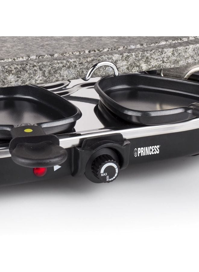 Princess - Stone And Raclette Grill Set 1200.0 W PRN.162720 Black - Image 1