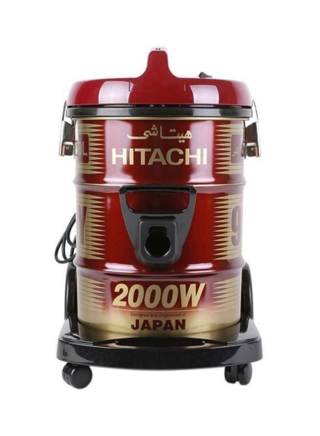 هيتاشي مكنسة كهربائية 2000 W CV - 950Y أحمر / ذهب / أسود - Image 2