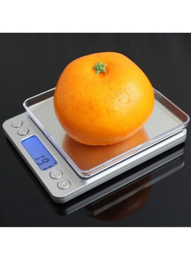 Voberry - Digital Weight Scale Silver - Image 1
