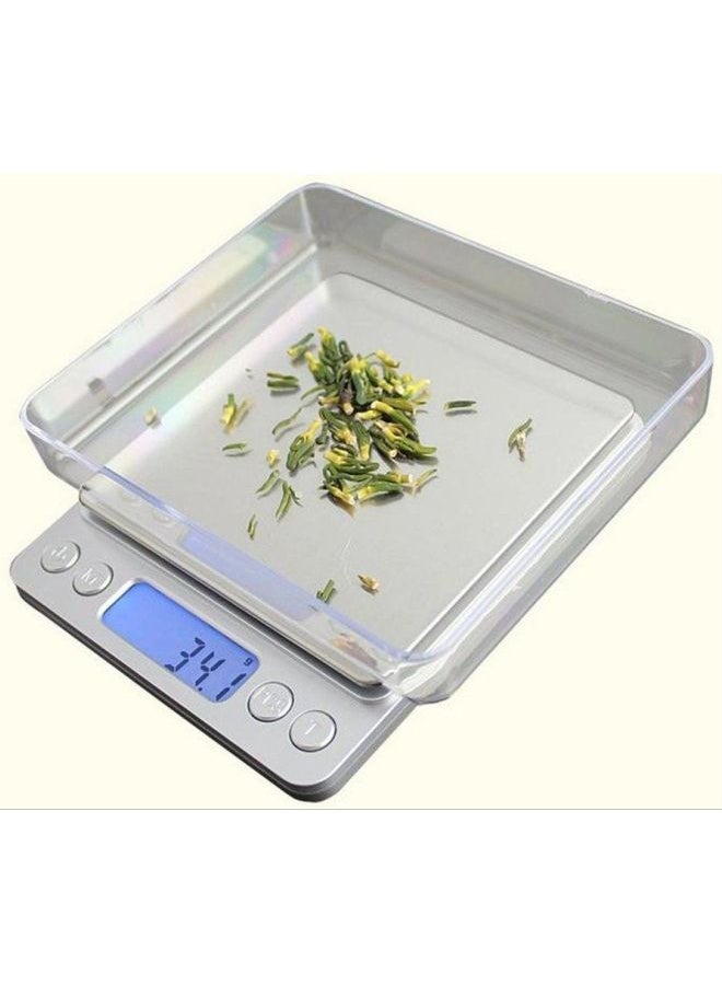 Voberry - Digital Weight Scale Silver - Image 1