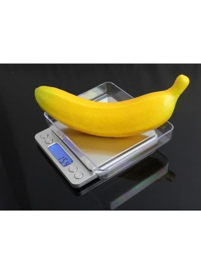 Voberry - Digital Weight Scale Silver - Image 1