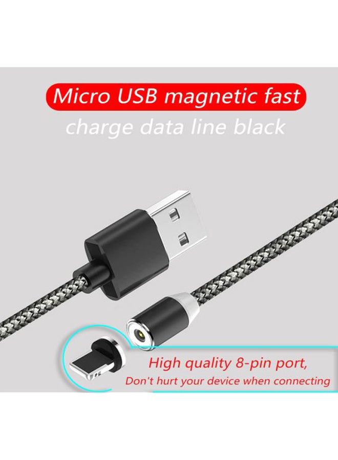 Magnetic Type-C Charging And Data Sync Cable Black/Grey - Image 5