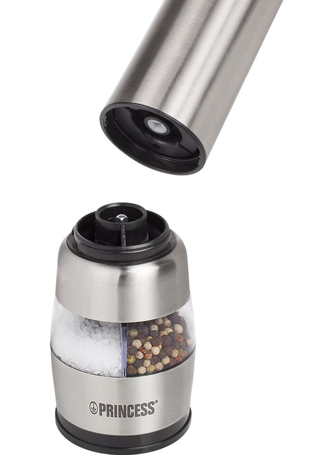 Princess - Electric Salt And Pepper Mill PRN.3010 Silver - Image 1