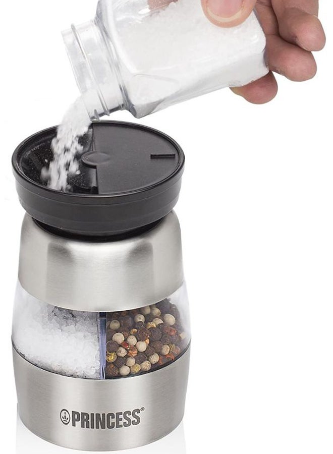 Princess - Electric Salt And Pepper Mill PRN.3010 Silver - Image 1