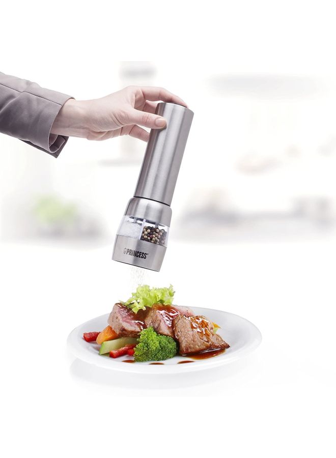 Princess - Electric Salt And Pepper Mill PRN.3010 Silver - Image 1