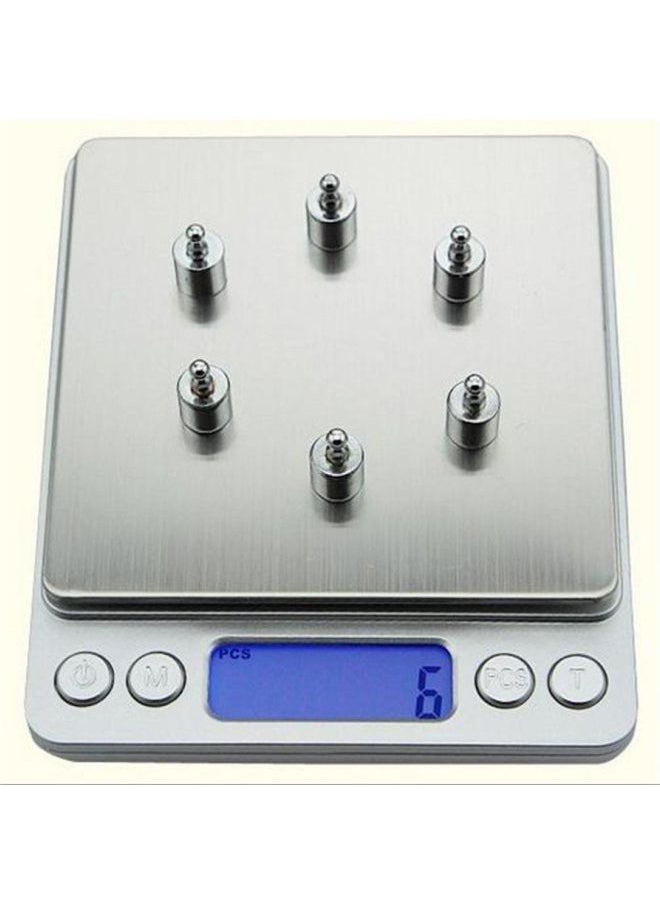 Voberry - Digital Weight Scale Silver - Image 1