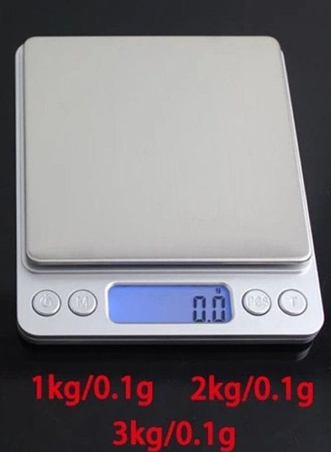 Voberry - Digital Weight Scale Silver - Image 1
