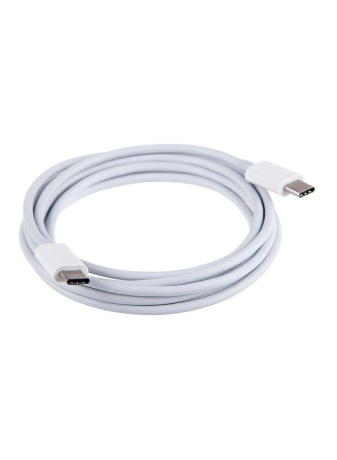 كابل شحن سريع ومزامنة بيانات بمنفذ USB Type-C أبيض - v1602691304/N40711027A_6