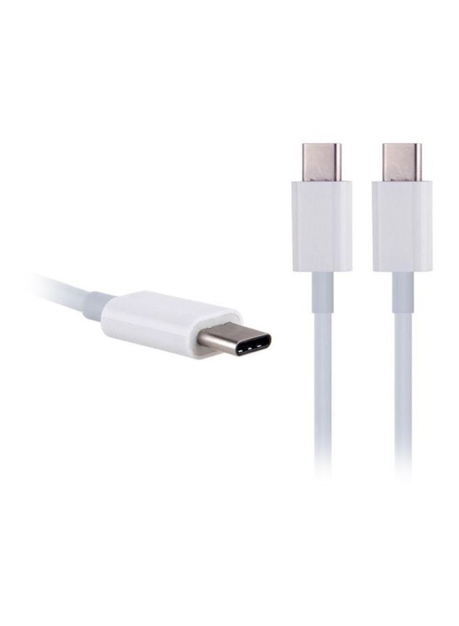 كابل شحن سريع ومزامنة بيانات بمنفذ USB Type-C أبيض - v1602691305/N40711027A_7