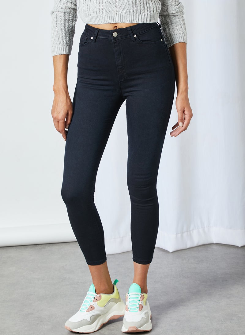 trendyol Basic Denim Jeans Navy  - Image 1
