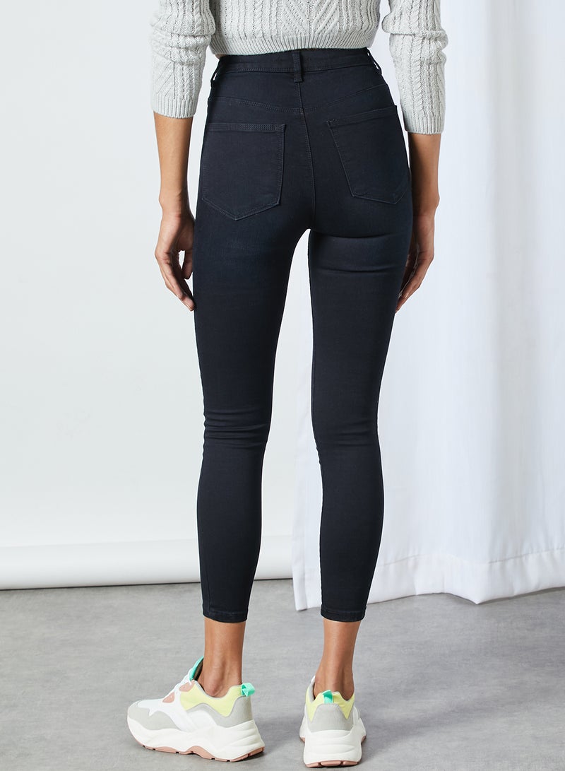 trendyol Basic Denim Jeans Navy  - Image 2