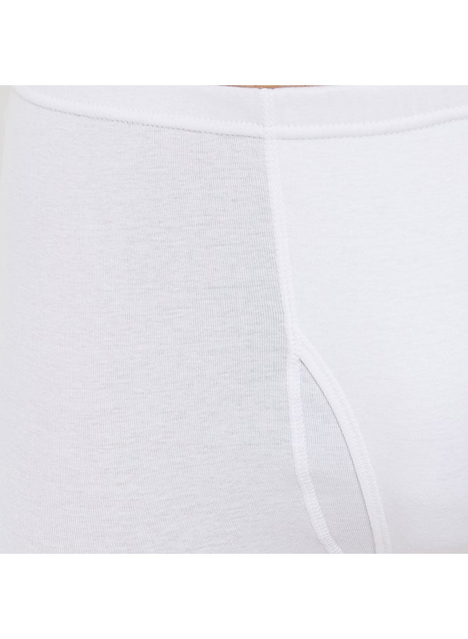 BYC Cotton Boxer Brief White  - Image 4