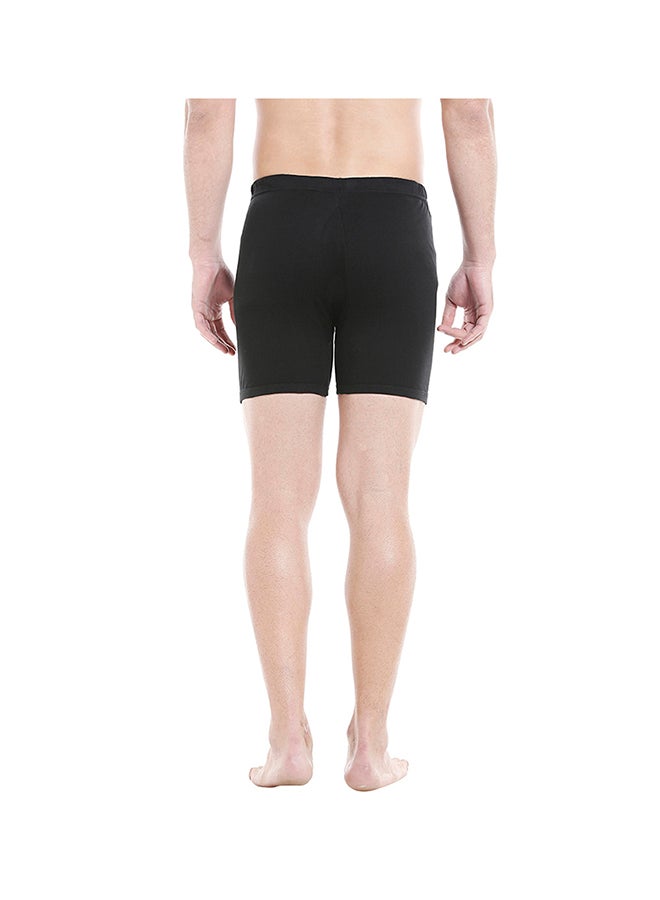 BYC Cotton Boxer Brief Black  - Image 2
