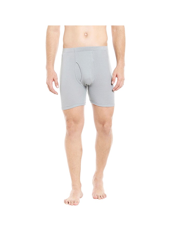 BYC Cotton Boxer Light Grey  - Image 1