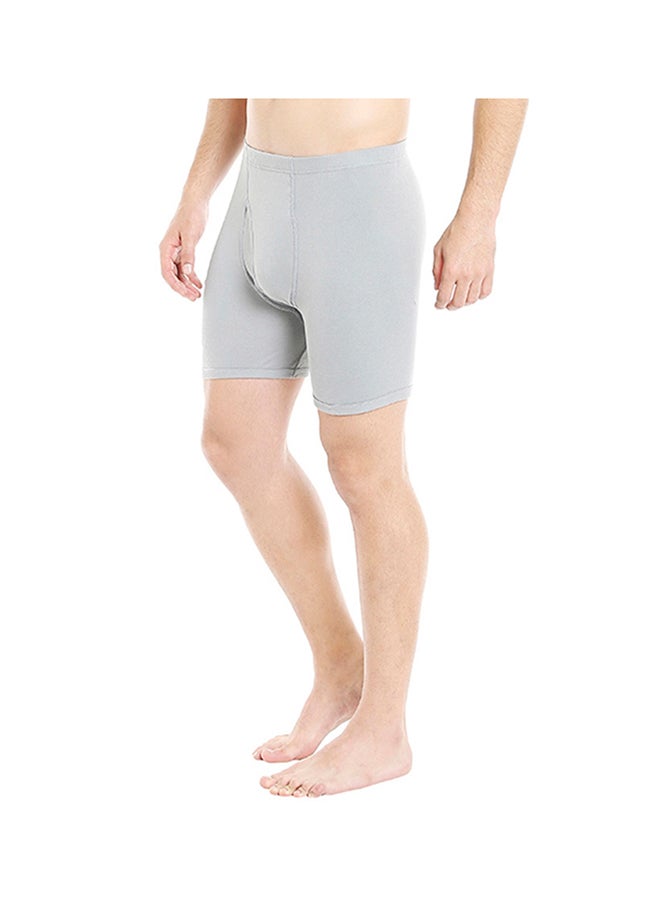 BYC Cotton Boxer Light Grey  - Image 2
