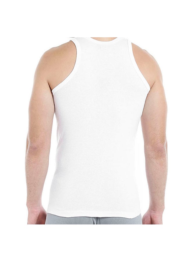 بي واي سي Cotton Vest أبيض  - Image 3