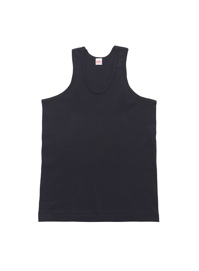 BYC - Cotton Vest Black - Image 1