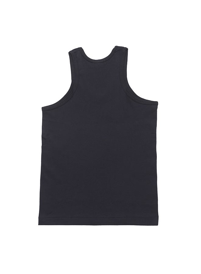 BYC - Cotton Vest Black - Image 1