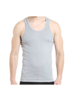 Cotton Vest Light Grey