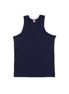 Cotton Vest Navy Blue