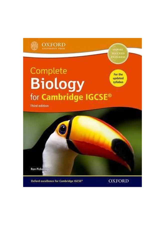 Complete Biology For Cambridge IGCSE Student Book English by Ron Pickering - 1/3/2018 