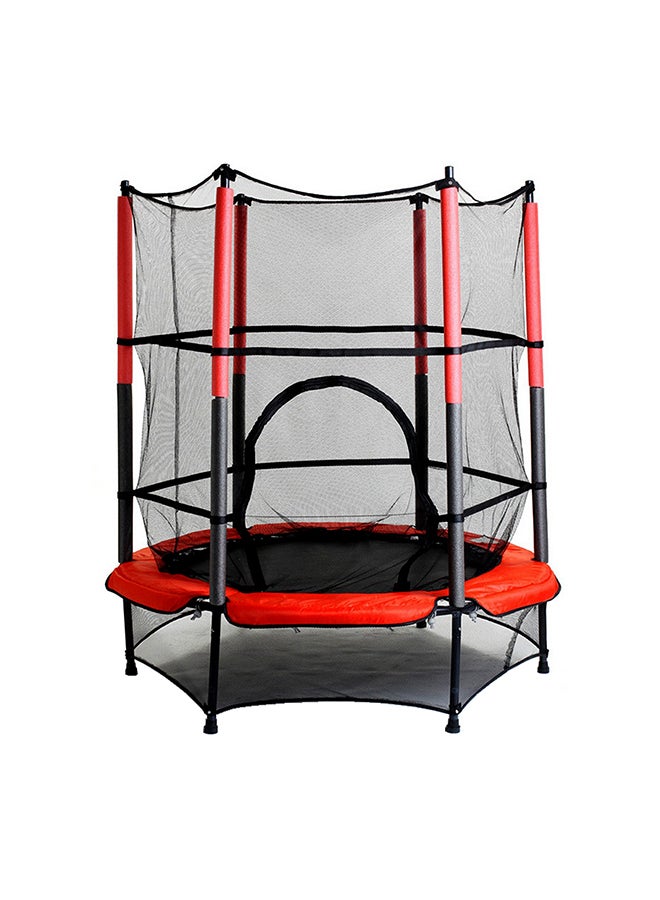 Cool Baby - Outdoor Jumping Trampoline With Safety Net 140x161x36cm - Image 1