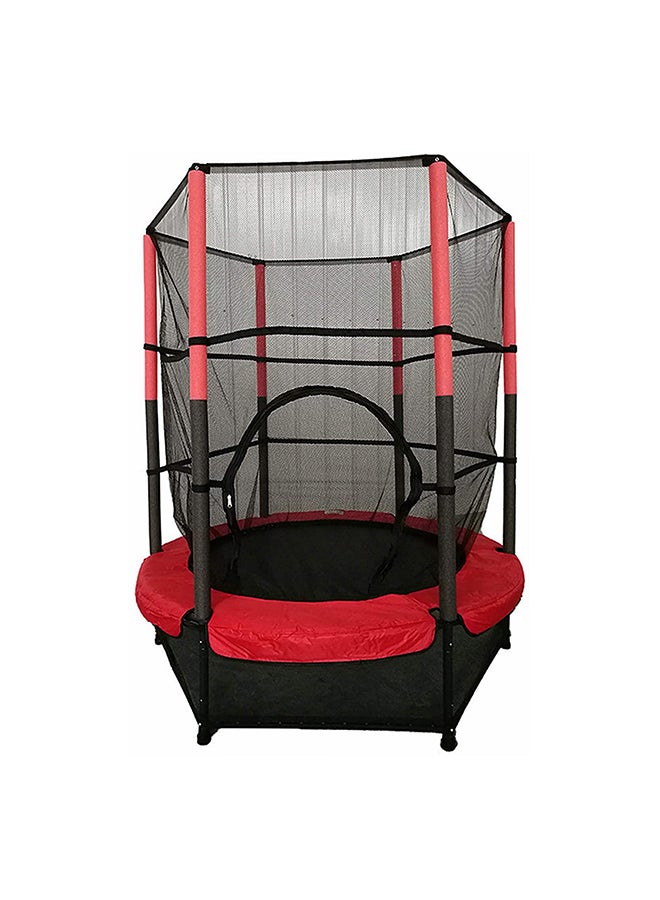 Cool Baby - Outdoor Jumping Trampoline With Safety Net 140x161x36cm - Image 1