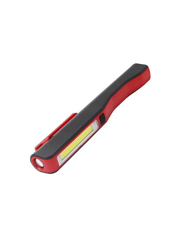 Generic Portable USB Rechargeable COB LED Work Light Lamp Flashlight with Magnet Pen  - Image 1