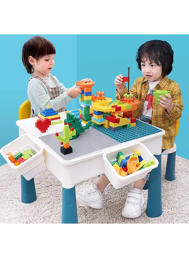 بيبي لاف طاولة متينة مع كرسي 3 في 1 65x50x55سم