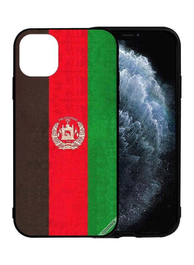 Covernex Apple iPhone 12 Pro Max Protective Case Cover Printed Featuring Afghanistan Flag Vintage DESIGN_1284 - Image 1