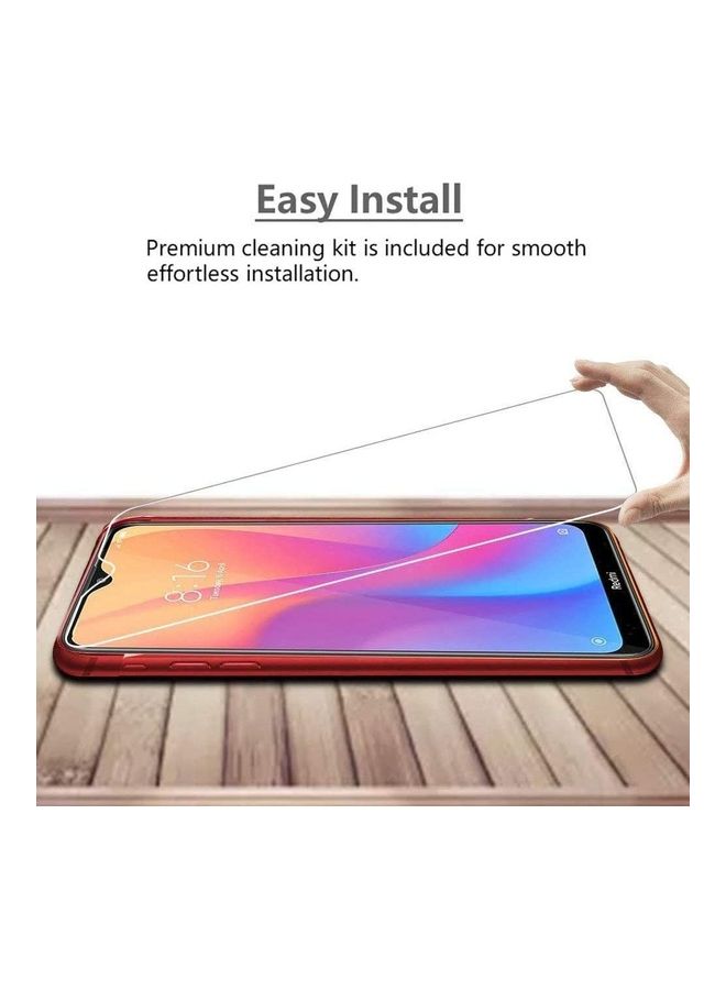 Tempered Glass Tempered Glass Screen Protector For Xiaomi Redmi 8/8A Clear  - Image 4