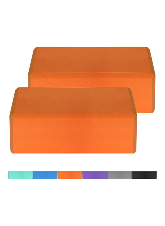 1PCS / 2PCS EVA Yoga Blocks Latex-free Non-slip Surface for Yoga Pilates Meditation 23x15x16cm - Image 4