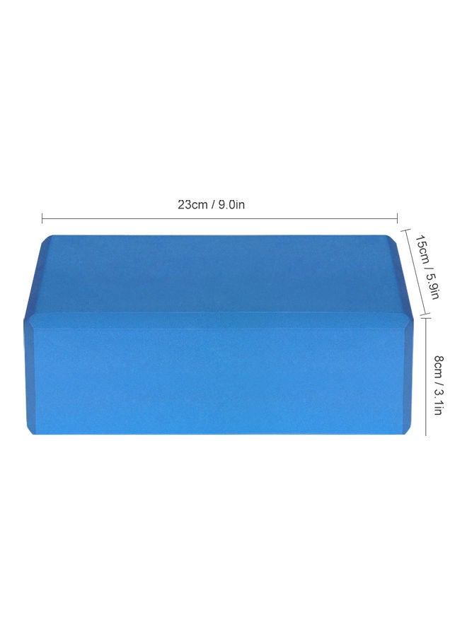 1PCS / 2PCS EVA Yoga Blocks Latex-free Non-slip Surface for Yoga Pilates Meditation 23x15x16cm - Image 5