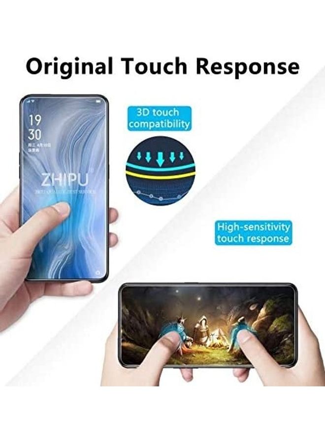 Tempered Glass Screen Protector For Oppo Reno 2F Clear  - Image 5